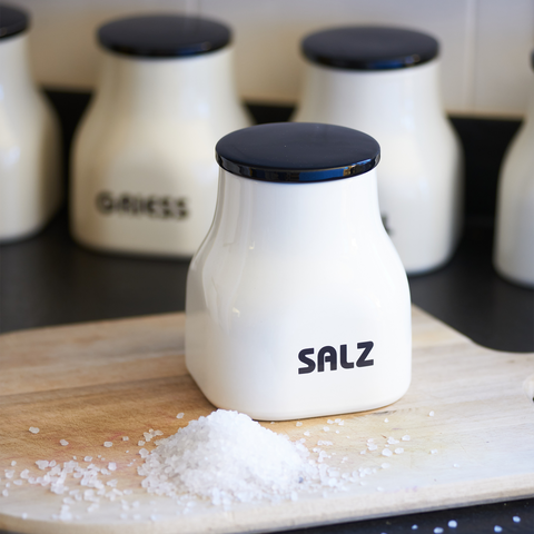 Tin of salt 595 | Decor 009-1974