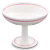 Bowl with pedestal 605 | Decor 118