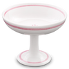 Bowl with pedestal HB 605 | Decor 118