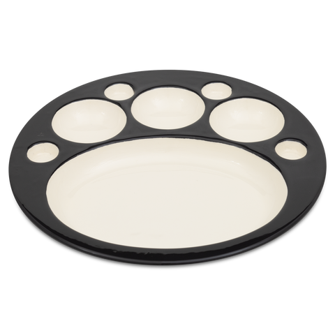 Fondue plate HB 583 | Decor 007-1