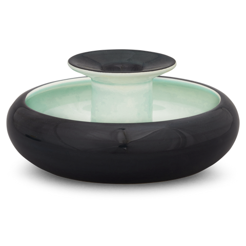 Candlestick with flower ring 215 | Decor 050-1