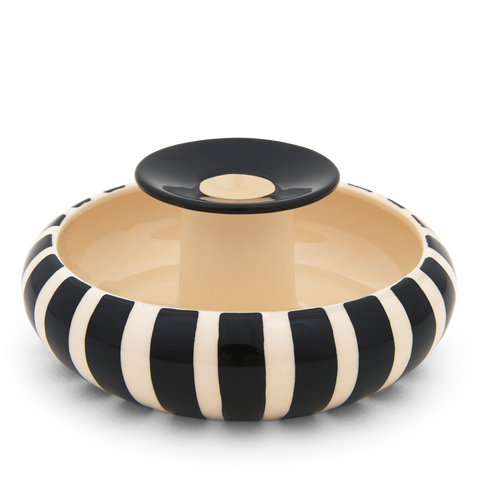 Candlestick with flower ring 215 | Decor 612