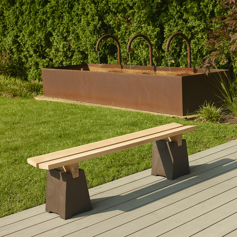 Bauhaus Garden bench 1070A | Decor 999