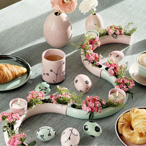 Flower vase ring two-part 738B 738B | Decor 007-1