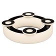 Flower vase ring 735A with candle holder 735A | Decor 007-1