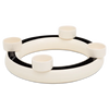 Flower vase ring 735B with candle holder 735B | Decor 007-1