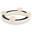 Flower vase ring 735B with candle holder 735B | Decor 007-1