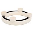 Flower vase ring 735B with candle holder 735B | Decor 007-1