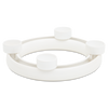 Flower vase ring with 4 Tealight holder HB 735B 735B | Decor 000