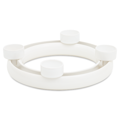 Flower vase ring with 4 Tealight holder HB 735B 735B | Decor 000