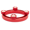 Flower vase ring with 4 Tealight holder HB 735B 735B | Decor 058