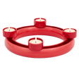Flower vase ring with 4 Tealight holder HB 735B 735B | Decor 058