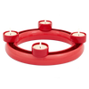 Flower vase ring with 4 Tealight holder HB 735B 735B | Decor 058