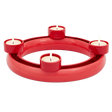Flower vase ring with 4 Tealight holder HB 735B 735B | Decor 058