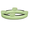 Flower vase ring with 4 Tealight holder HB 735B 735B | Decor 059-1