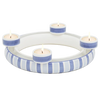 Flower vase ring with 4 Tealight holder HB 735B 735B | Decor 137