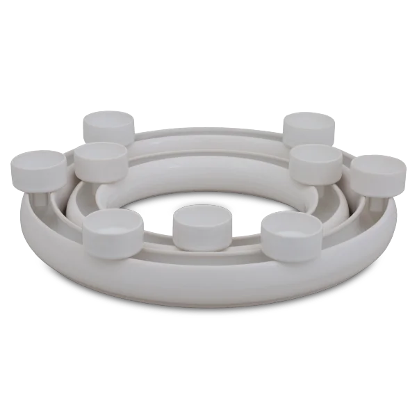 Form 767923 - Flower vase ring B + C with 9 Tealight holder HB 735