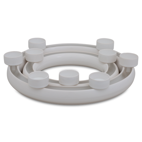 Flower vase ring B + C with 9 Tealight holder HB 735 735 | Decor 000