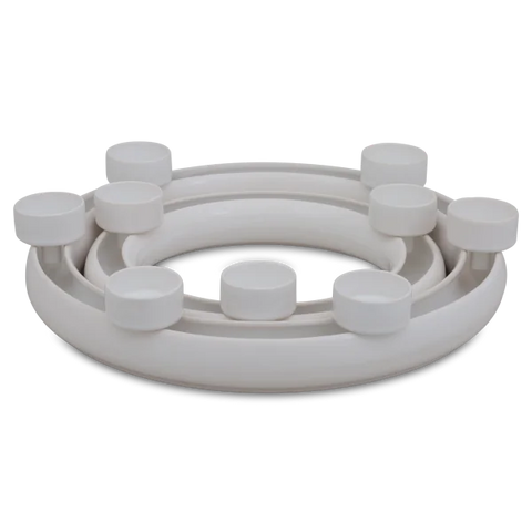 Flower vase ring B + C with 9 Tealight holder HB 735 735 | Decor 000