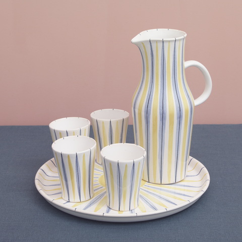 Jug Drinking cup set 6 pcs HB 580 | Decor 137