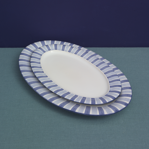 Platten Set oval 2-tlg. HB 507 | Dekor 137