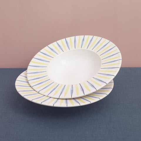 Soup plate set 2 pcs 607 | Decor 137