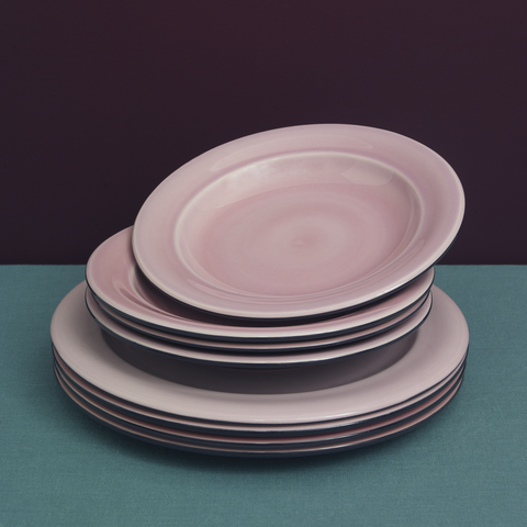 Plate set 8 pcs HB 100 | Decor 055-1