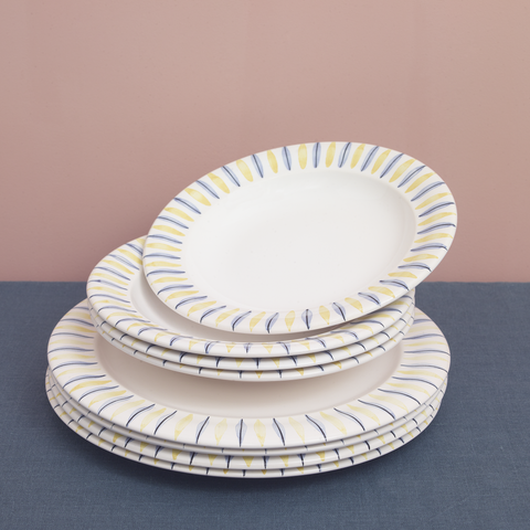 Plate set 8 pcs 100 | Decor 138