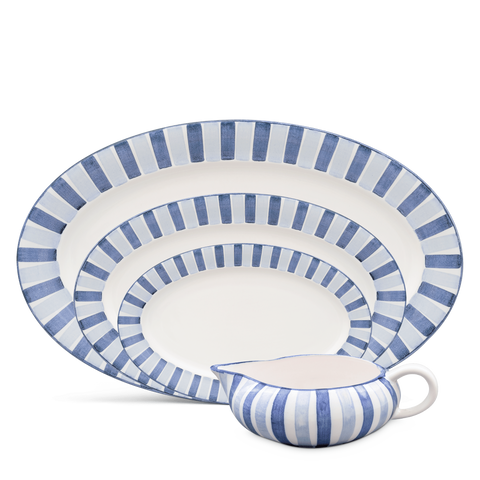 Oval platters and jug set 4 pcs HB 507 | Decor 137