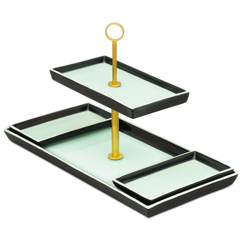 Serving stand 3 pcs HB 611R&#9; | Decor 050-1