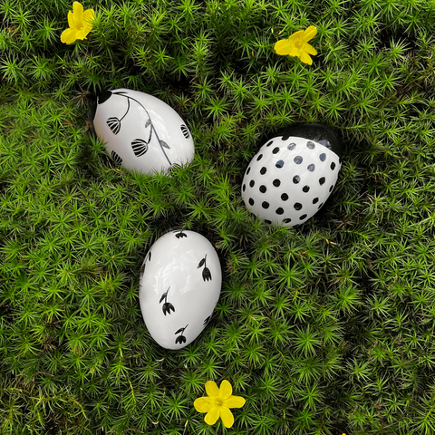 Easter egg set Ritz transparent 3 pcs HB 753 753 | Decor 999