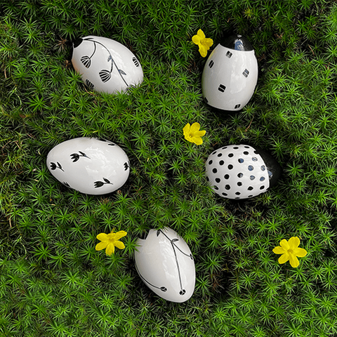 Easter egg set Ritz transparent 5 pcs HB 753 753 | Decor 999